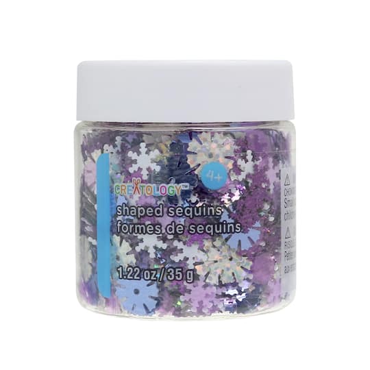 12 Pack: Winter Shapes Sequin Mix by Creatology&#x2122;
